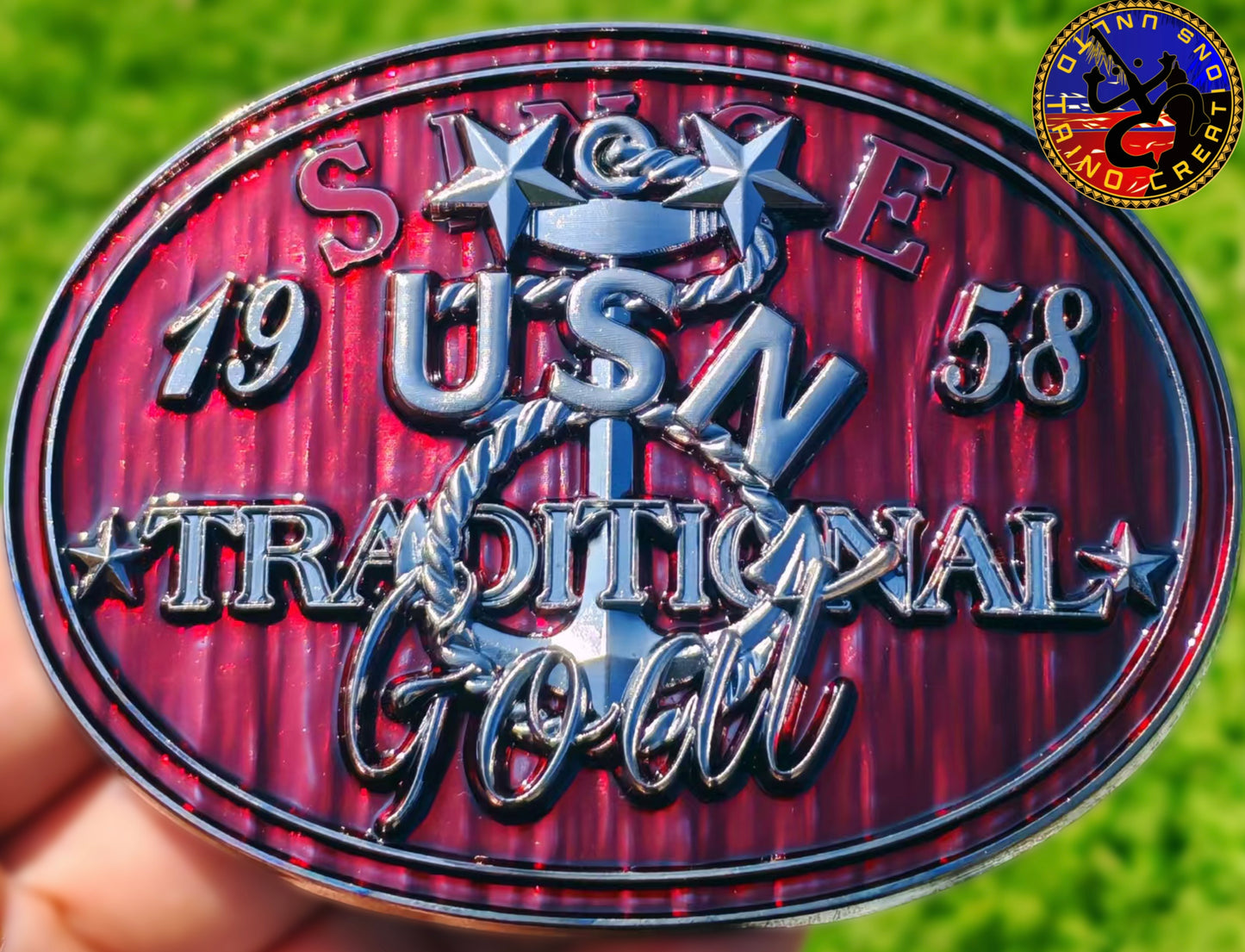 RED MCPO Traditional Buckle