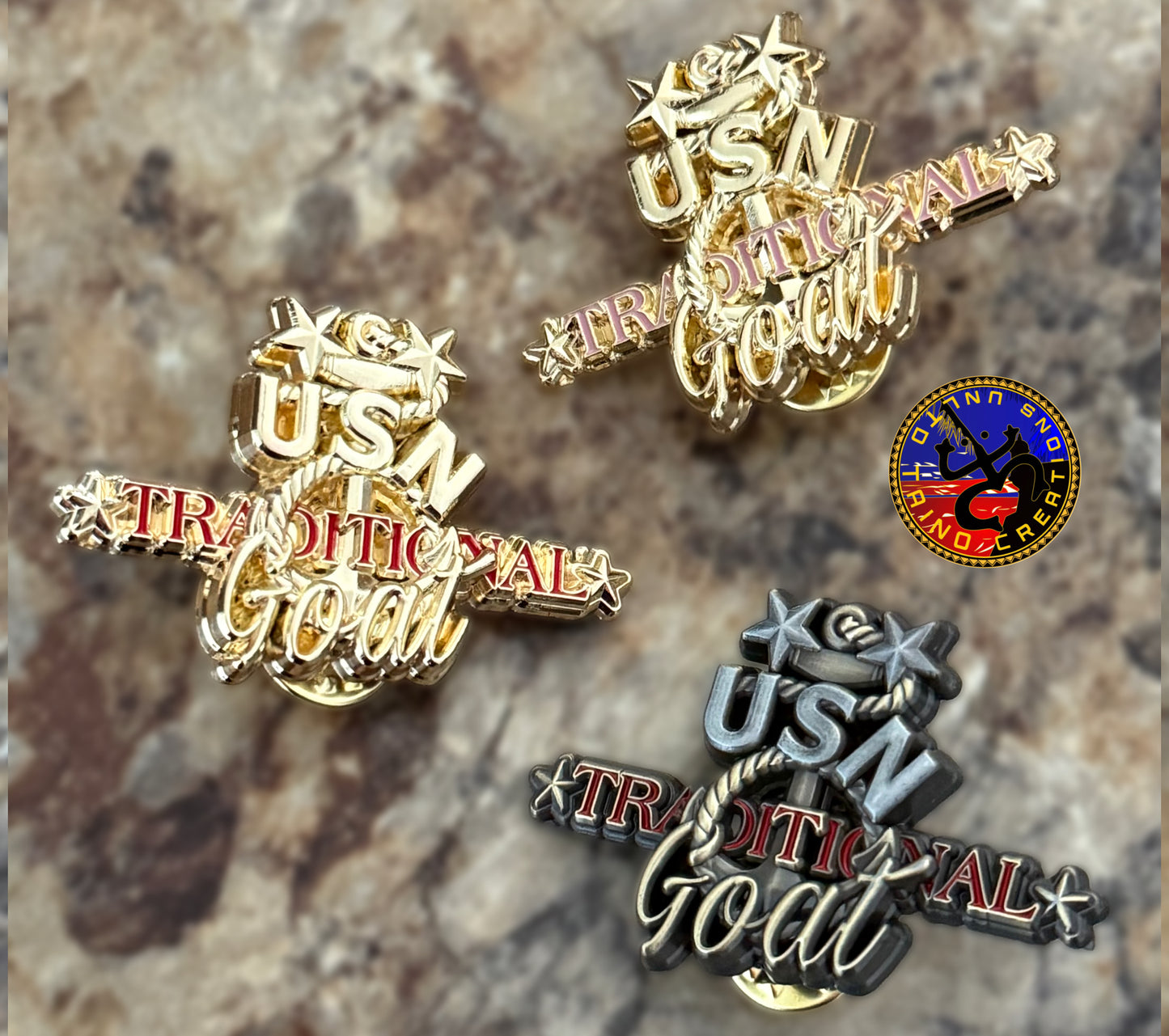 Master Chief Traditional Pins (Non-Retired)