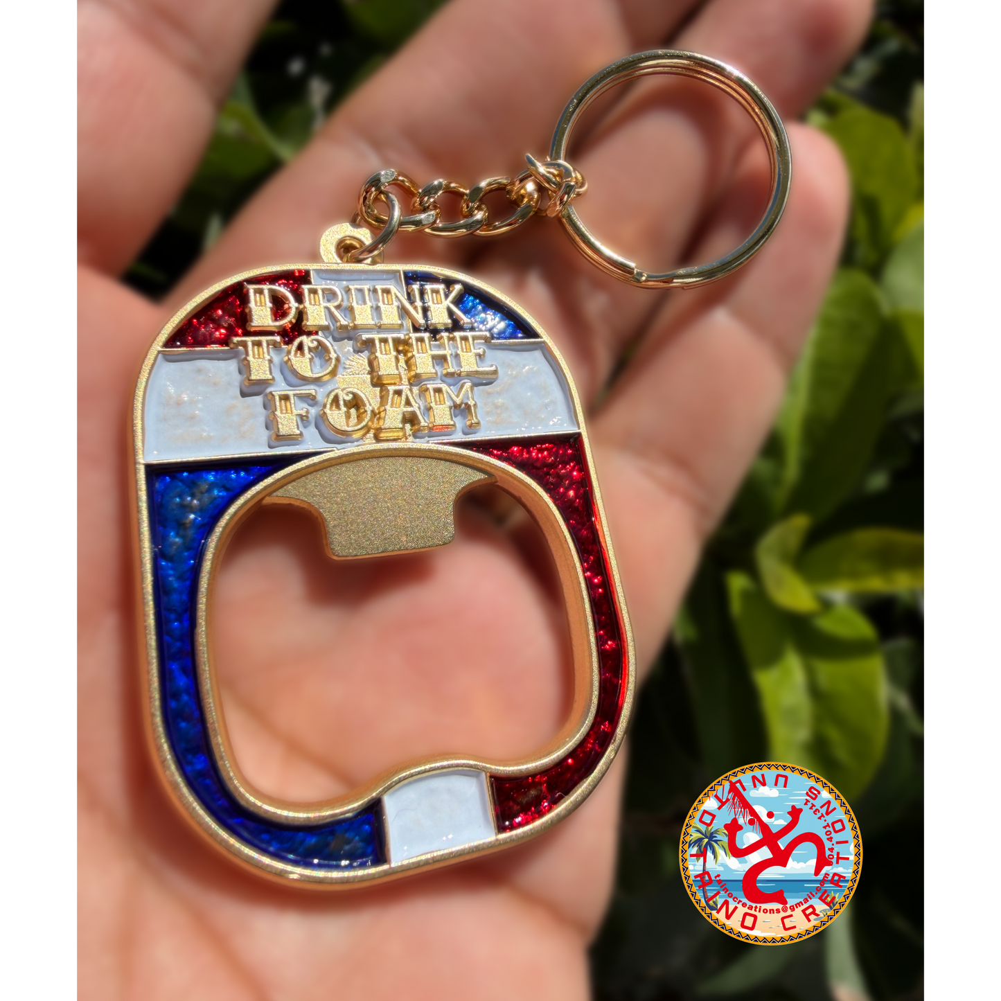 Dominican Republic Traditional Keychain DTTF