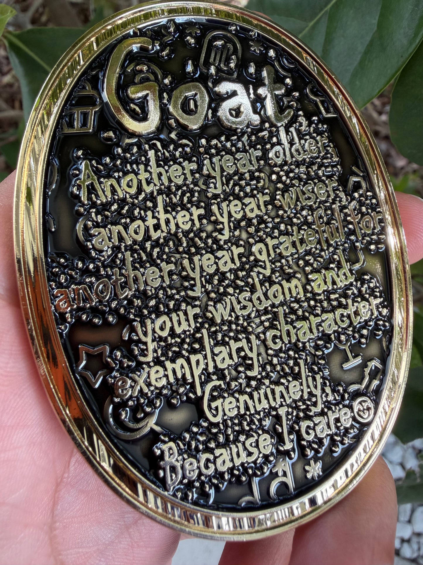 Birthday Goat - Black