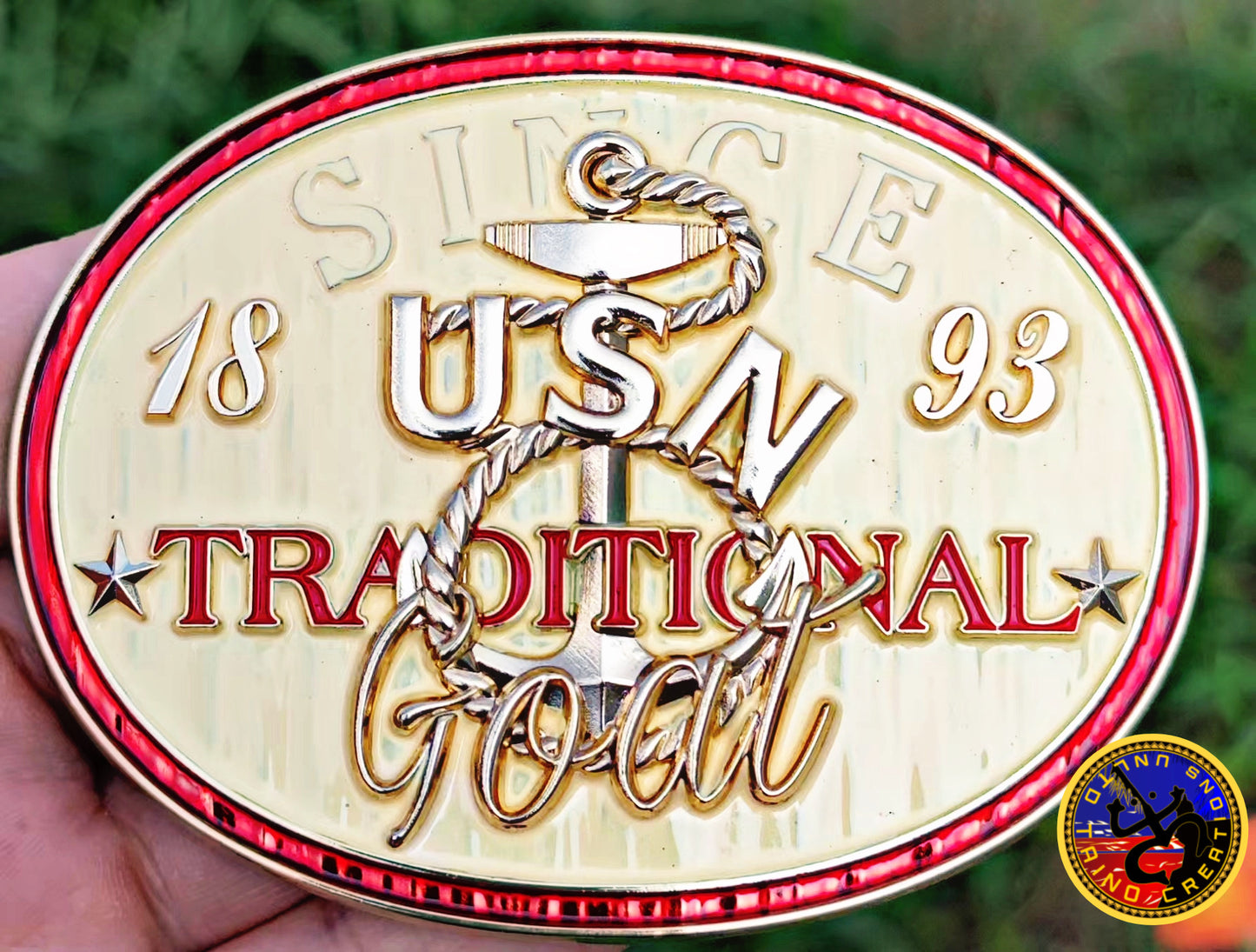 Khaki Goat Buckle