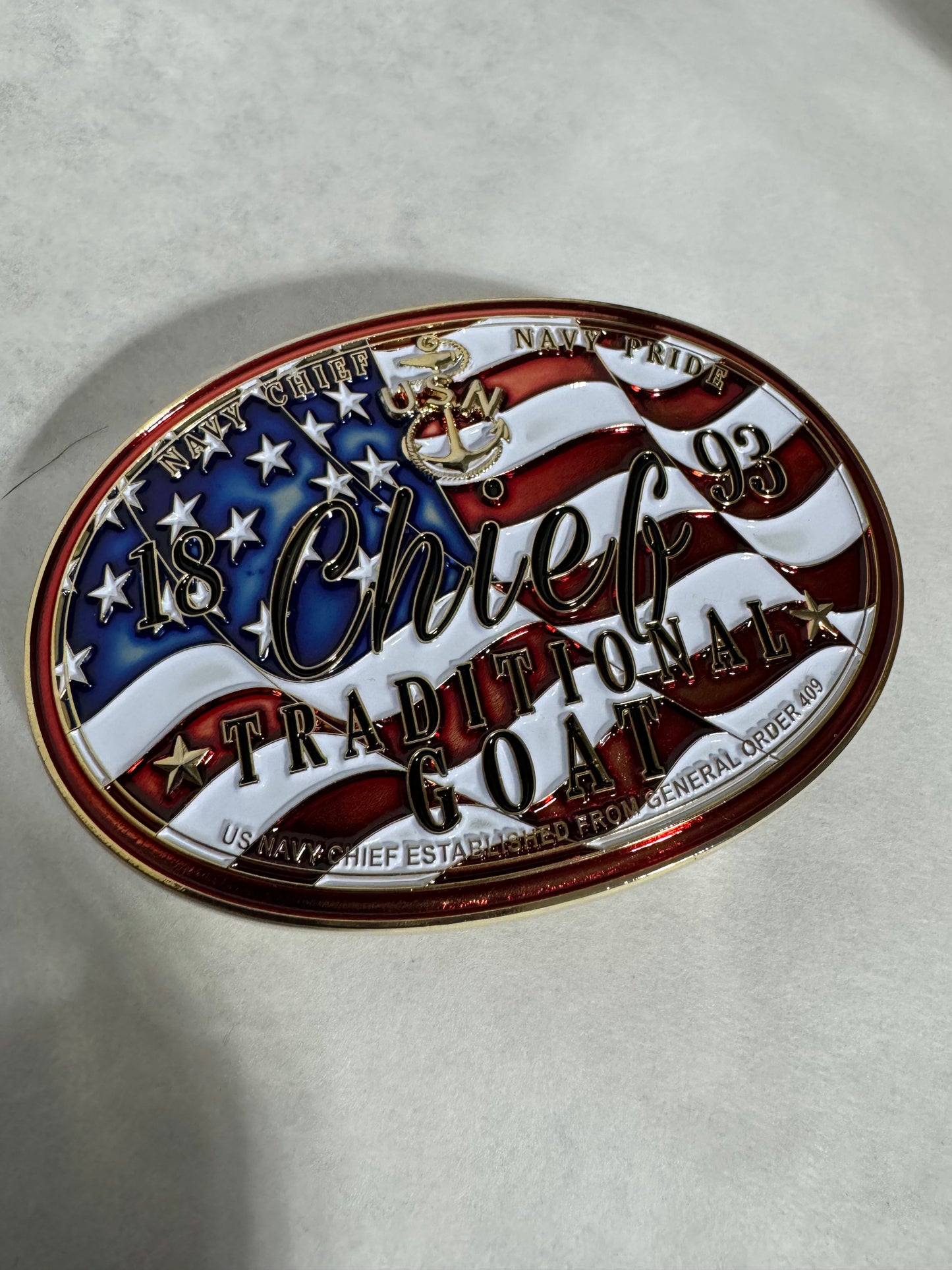 USA Traditional CPO Buckle