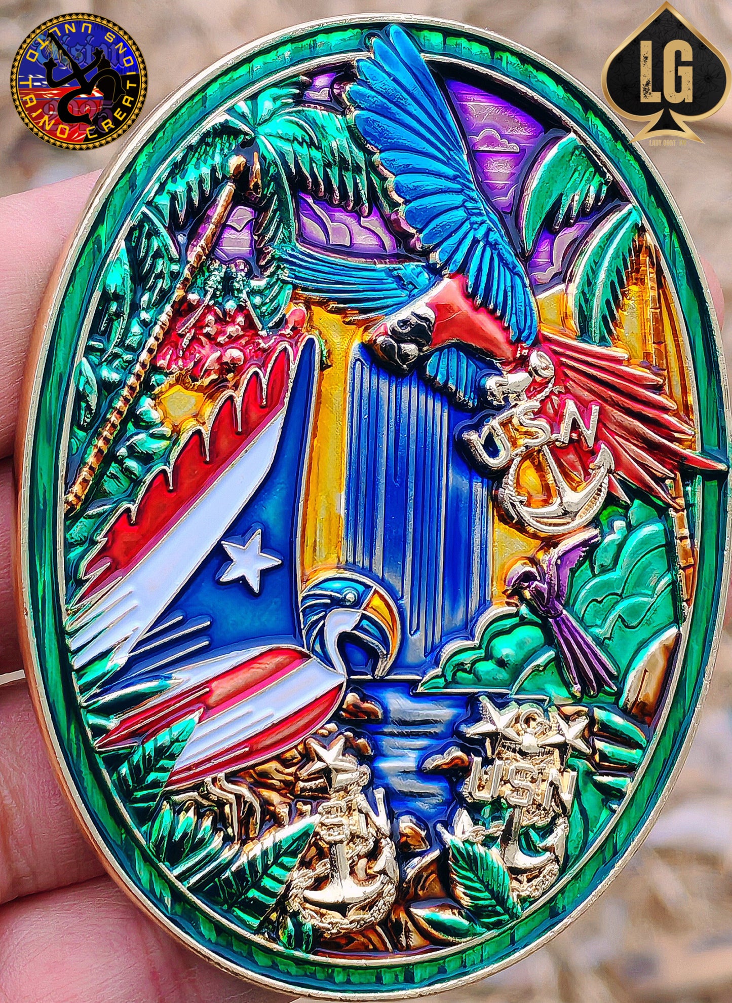El Concho Khaki, Lady Goat & Taino Collaboration.