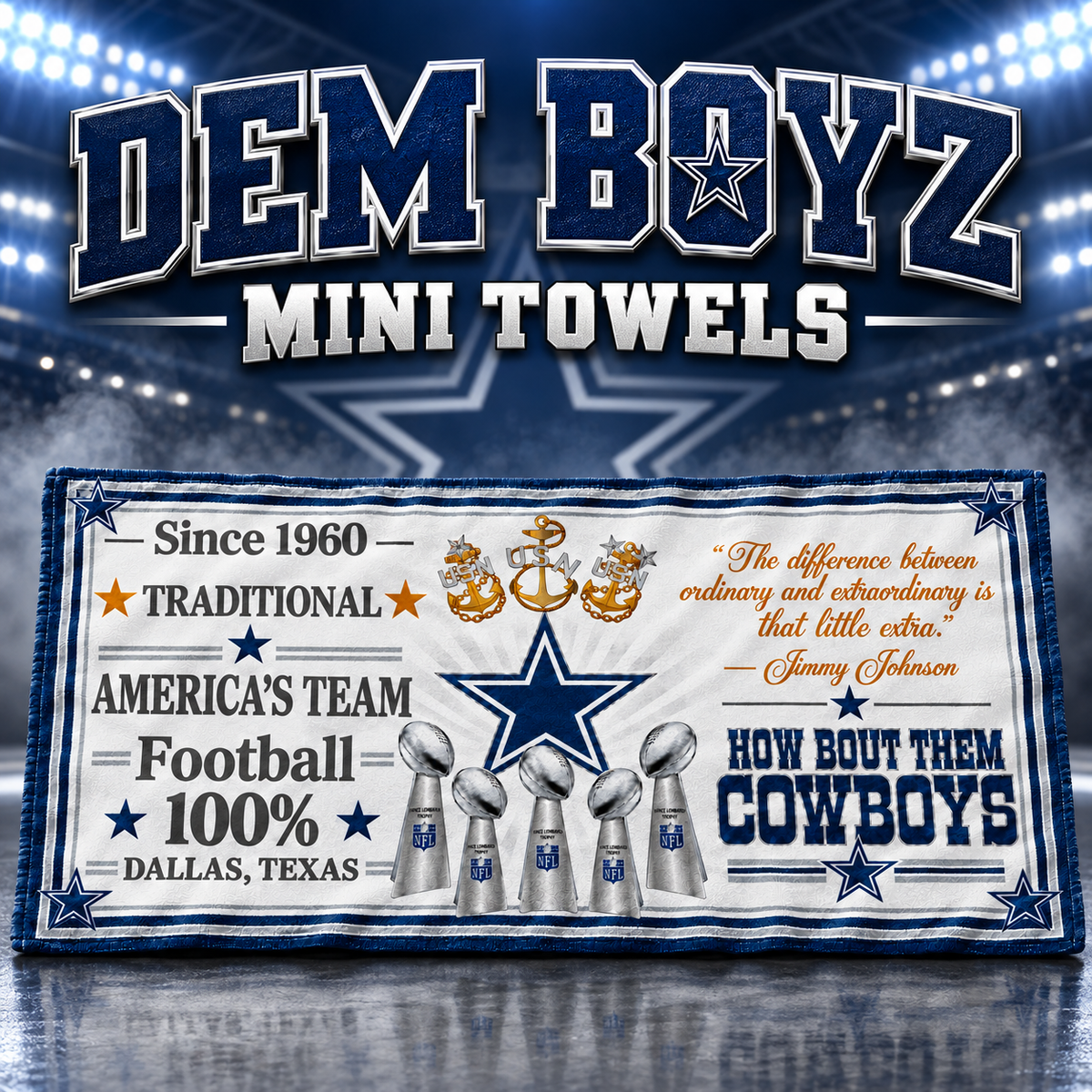 Dem Boyz Goats - Mini Towel