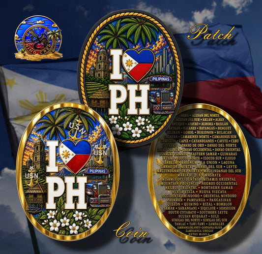 I ❤️ Philippines Coins only open for 24 hours. (Patch is for prior orders only).
