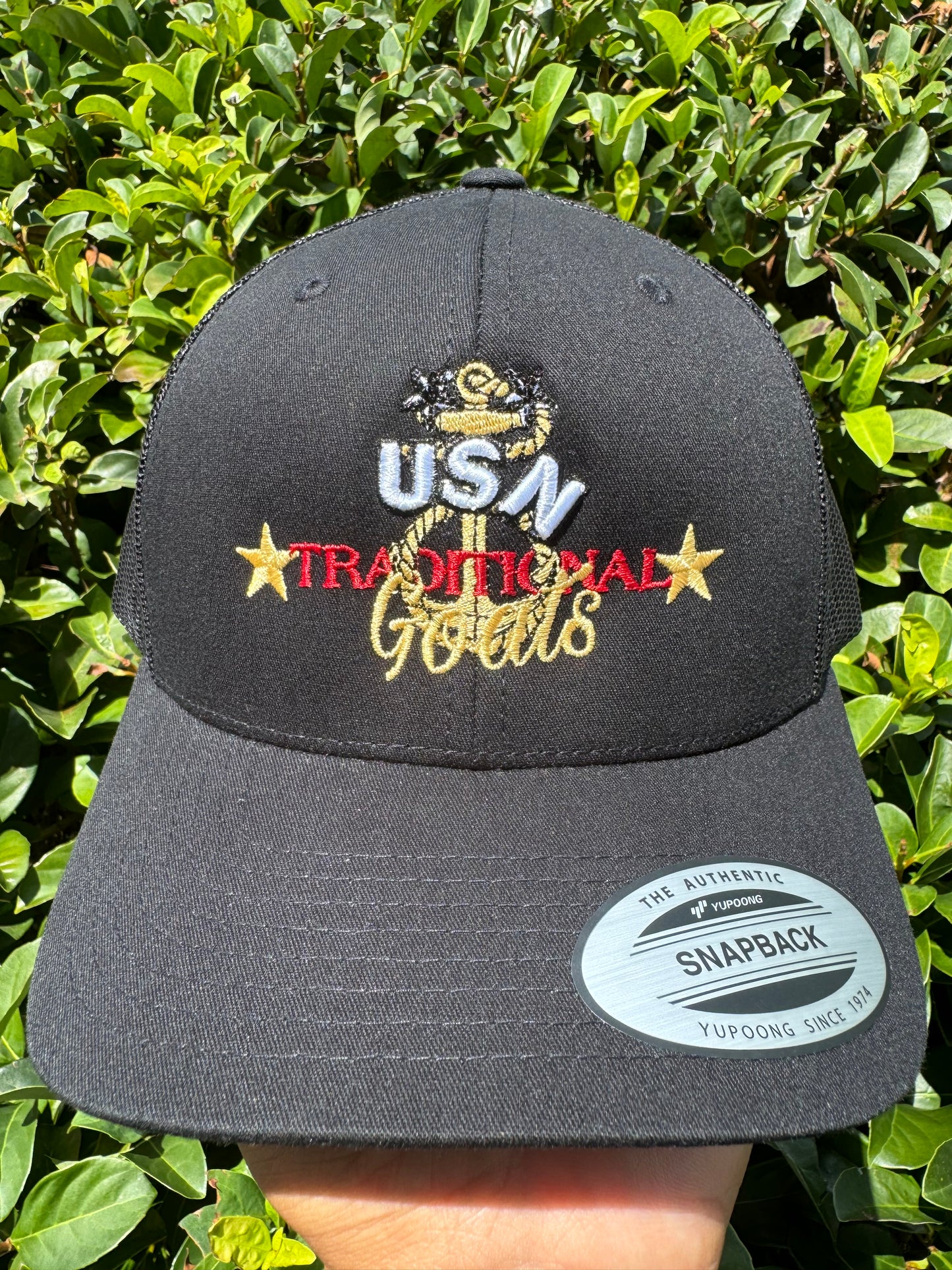 Traditional Goats Black Trucker Hat - MCPO