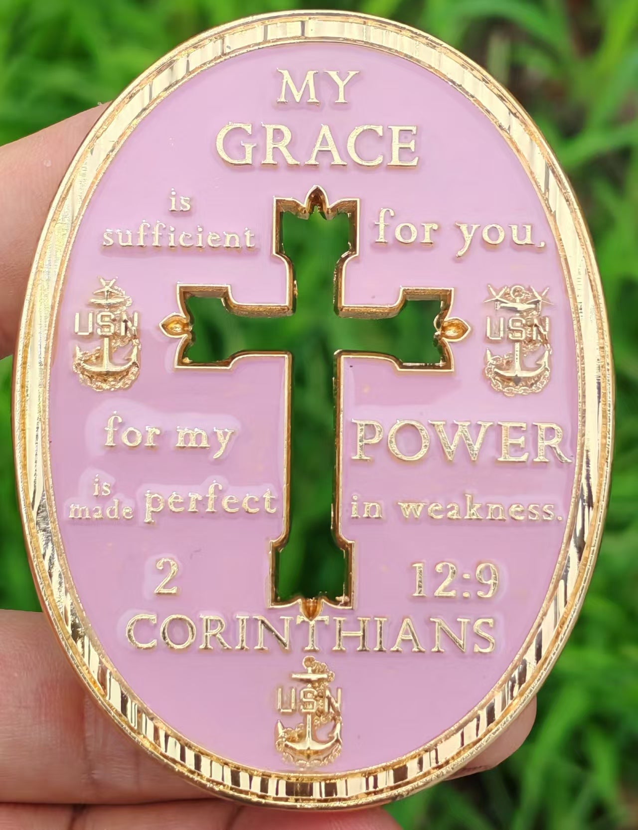 Faith V2 Pink & Gold