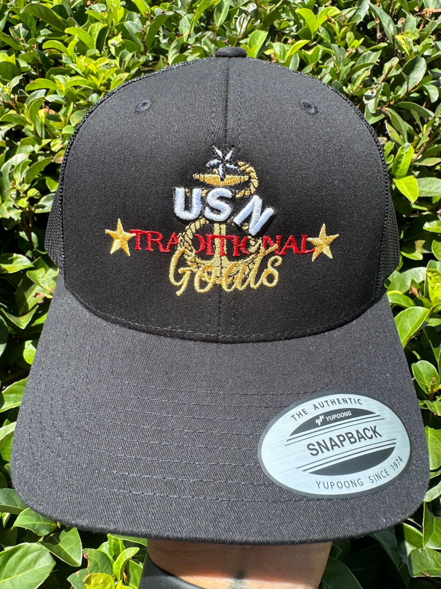 Traditional Goats Black Trucker Hat - SCPO