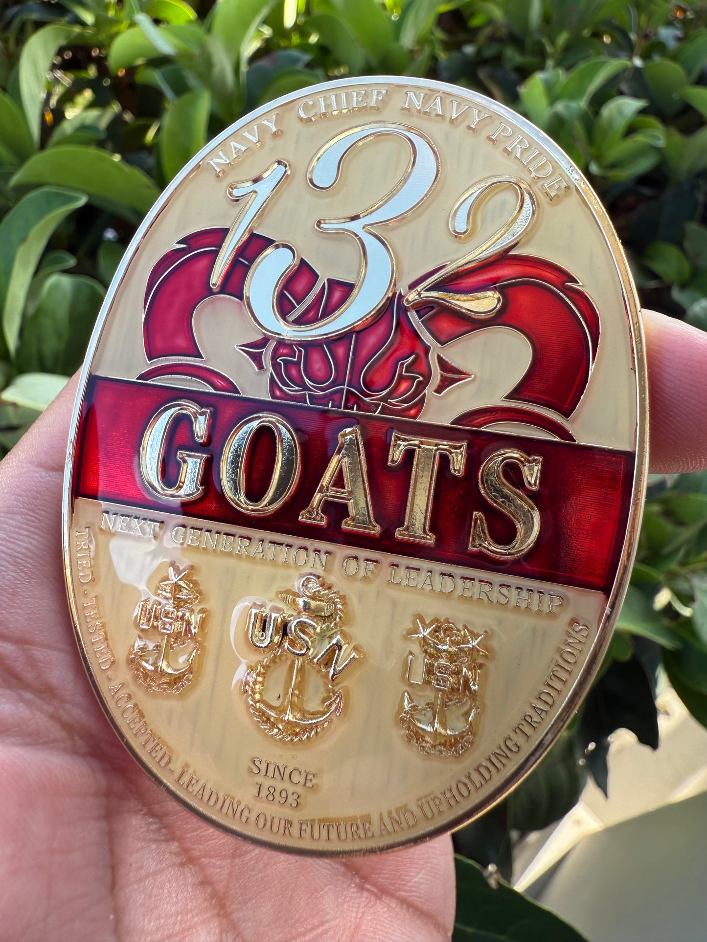 132 Coin - On Hand.