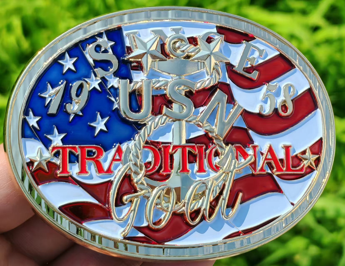 USA Master Chief Buckles
