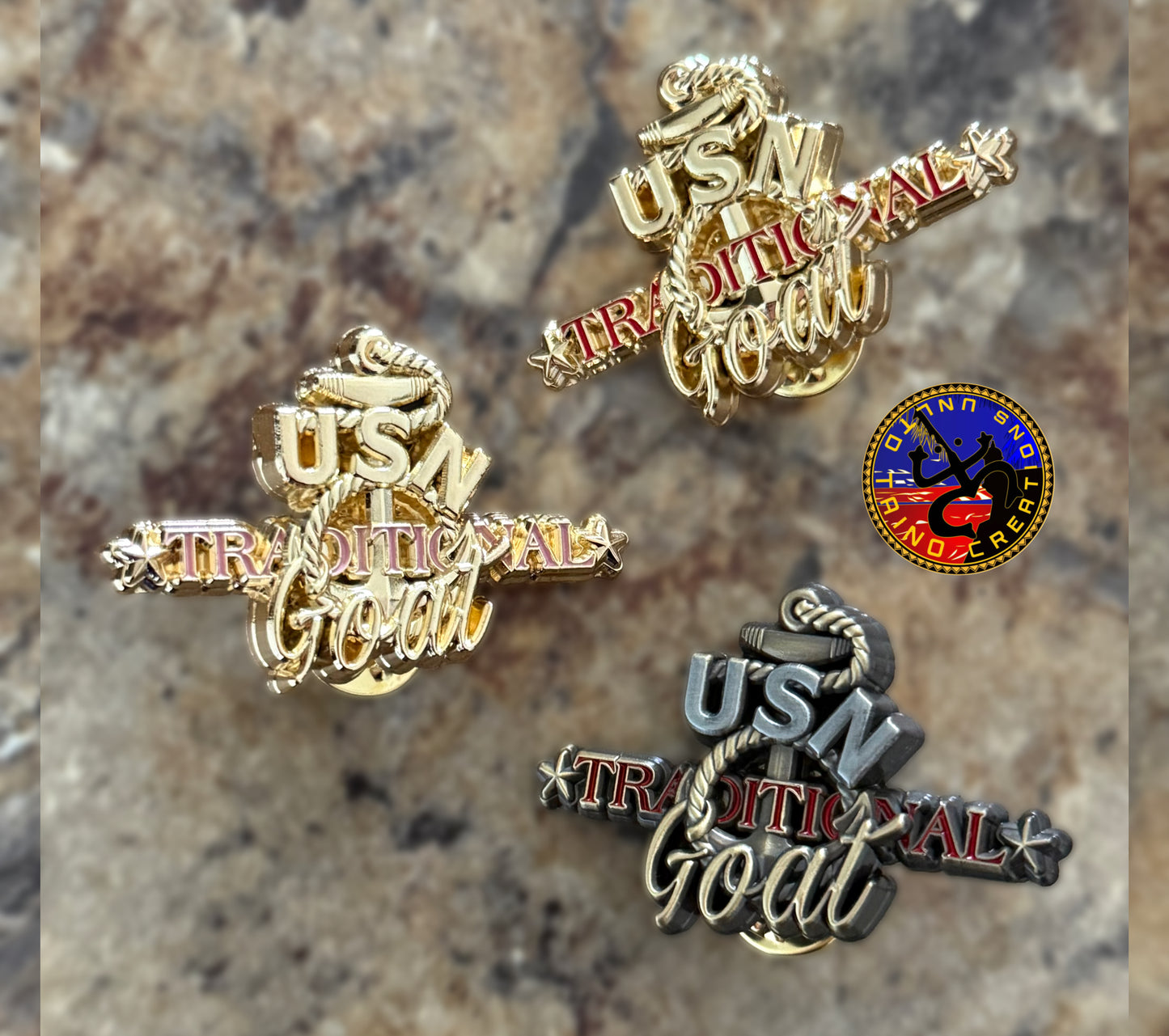 Chief Traditional Pins (Non-Retired)