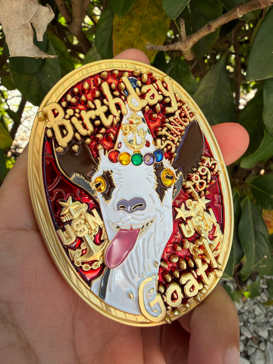 Birthday Goat - Red