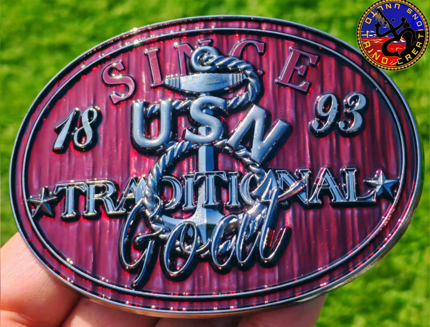 RED Traditional CPO Buckle