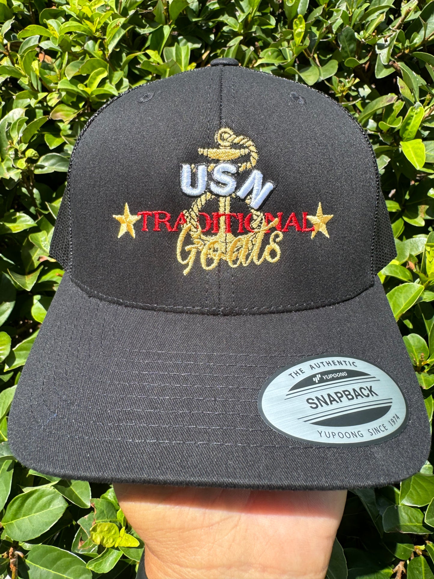 Traditional Goats Black Trucker Hat - CPO
