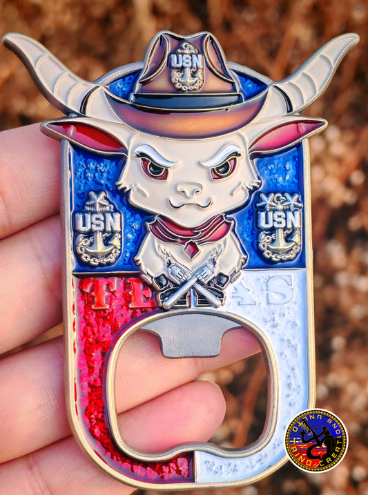 Texas Goat Bottle Opener