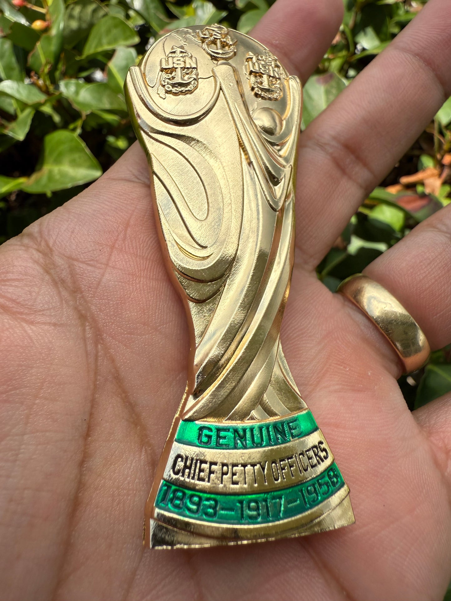 CPO Cup Trophy Coin