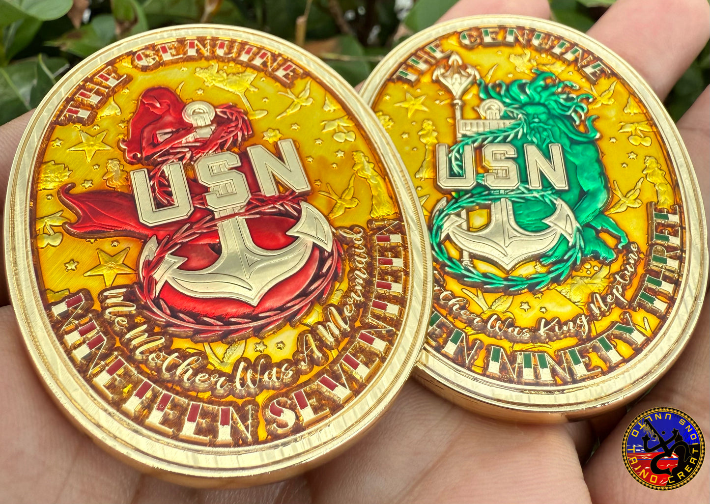 Mermaid & Neptune V2 Golden Set.