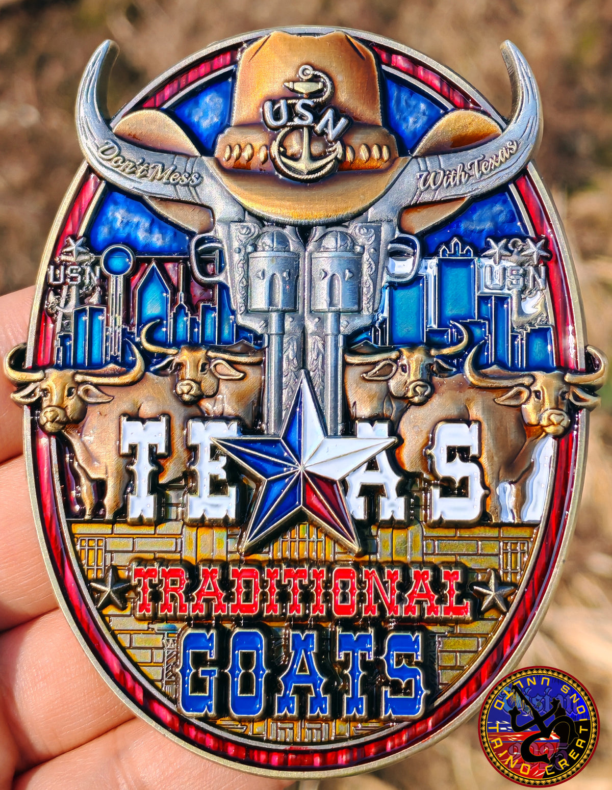 Texas Goat Sticker Texas Goats - City Series – Taino Creations
