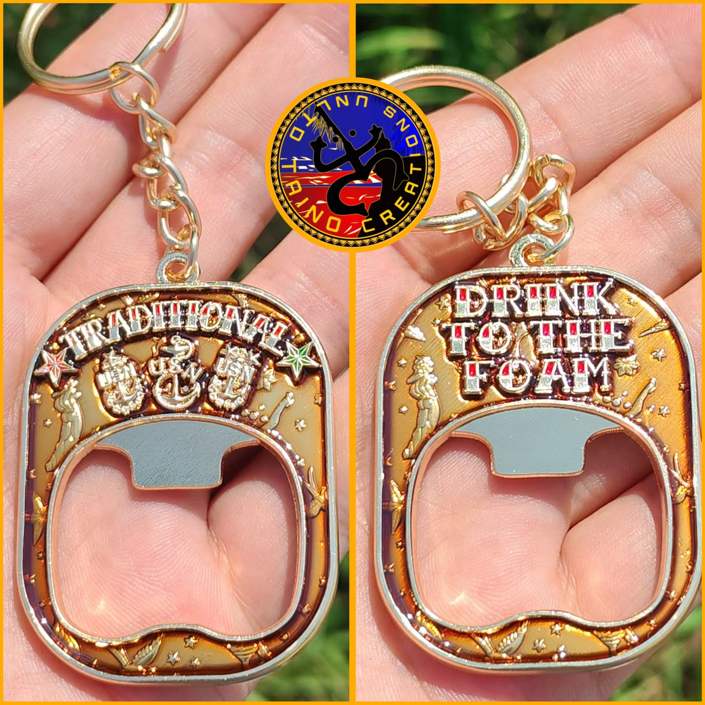 Non Location - Jerry Traditional Opener Keychain