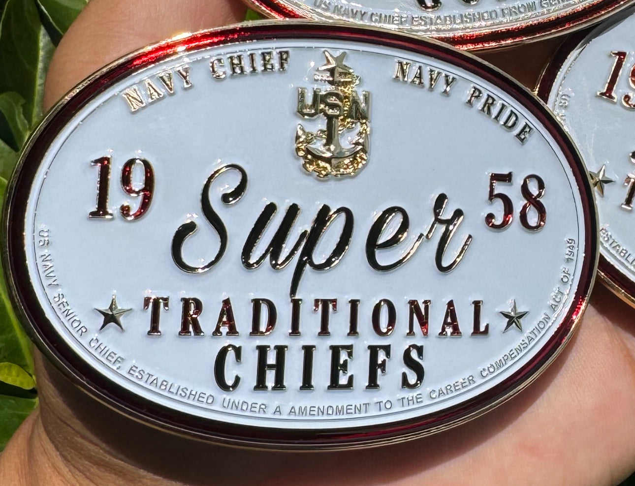 WHITE TRADITIONAL BUCKLES