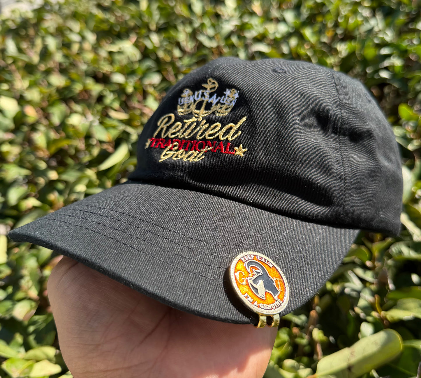 Hat-Clip Golf Marker