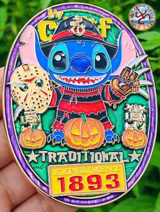 Halloween, Stitch 5 of 6.