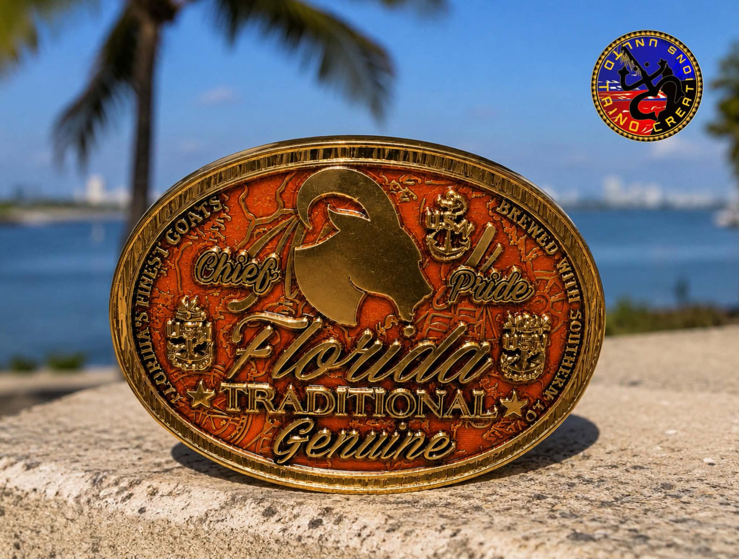 Florida Genuine Buckle - Orange