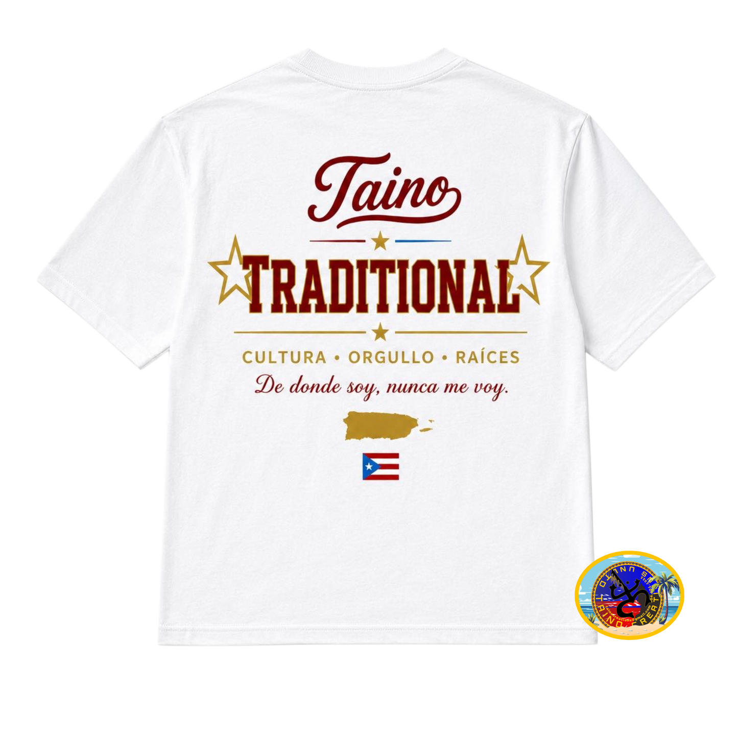 Traditional Red Puerto Rico T-Shirt
