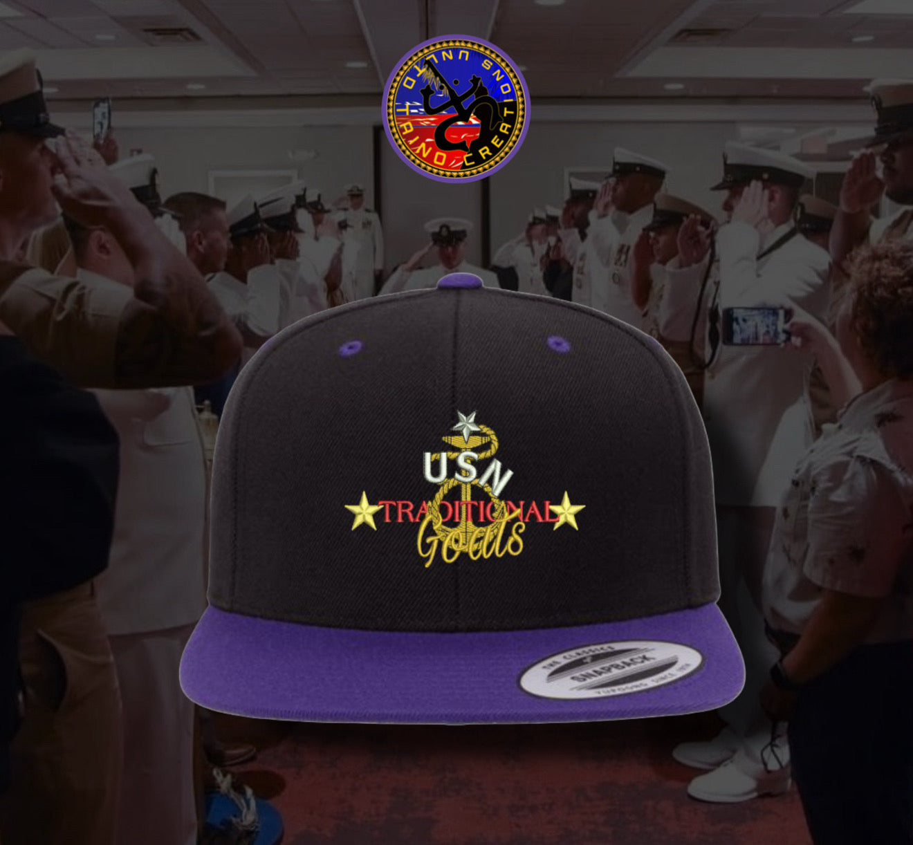 Senior Chief Purple Phase - Flat Bill Snapback